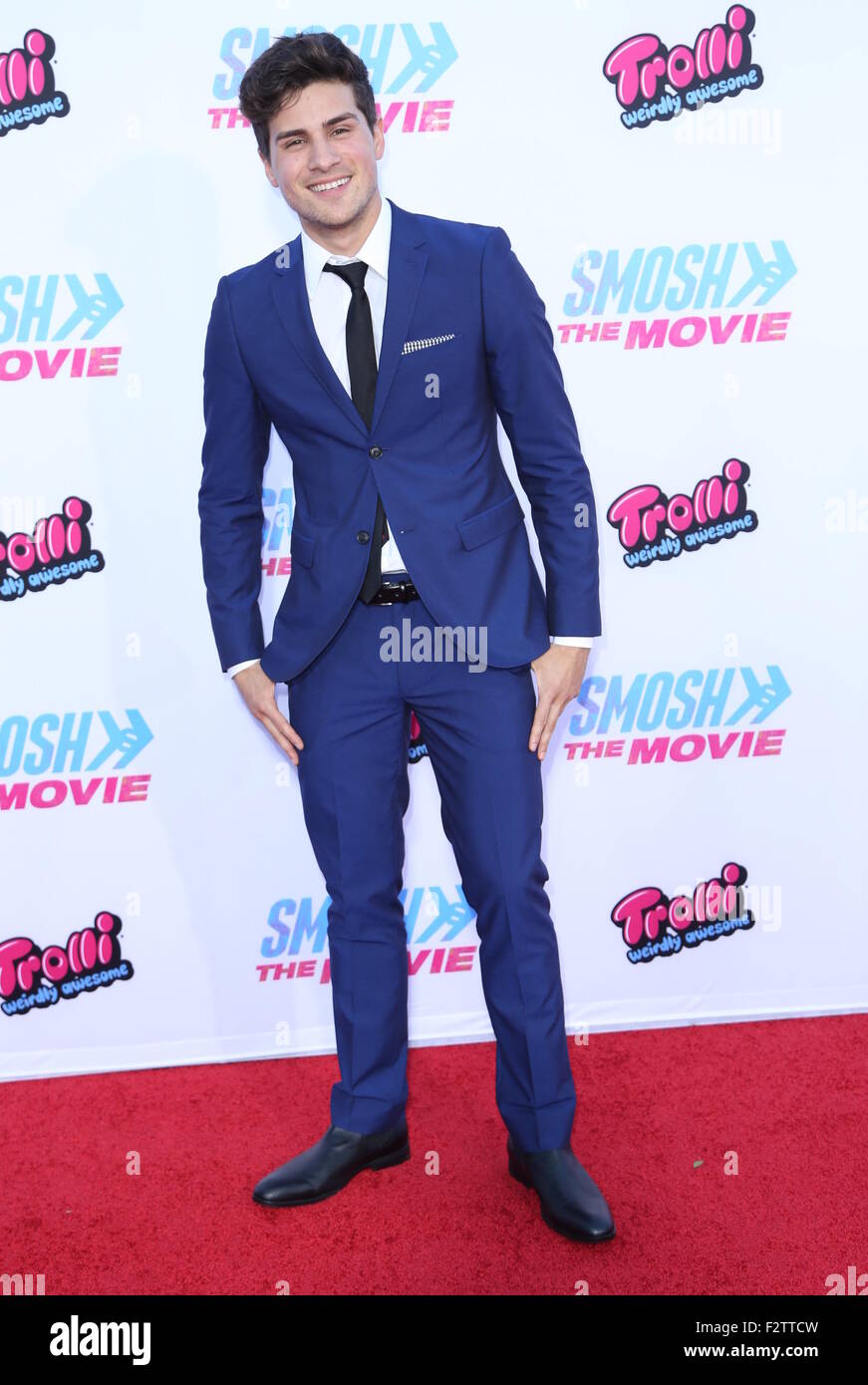 'Smosh: The Movie' premiere at Westwood Village Theater - Arrivals  Featuring: Anthony Padilla Where: Los Angeles, California, United States When: 22 Jul 2015 Stock Photo