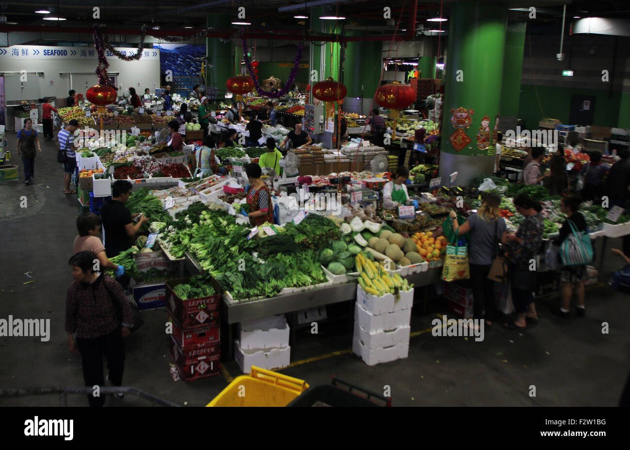 Chinese Fruit and Vegetable Market Sydney Australia Stock Photo Alamy