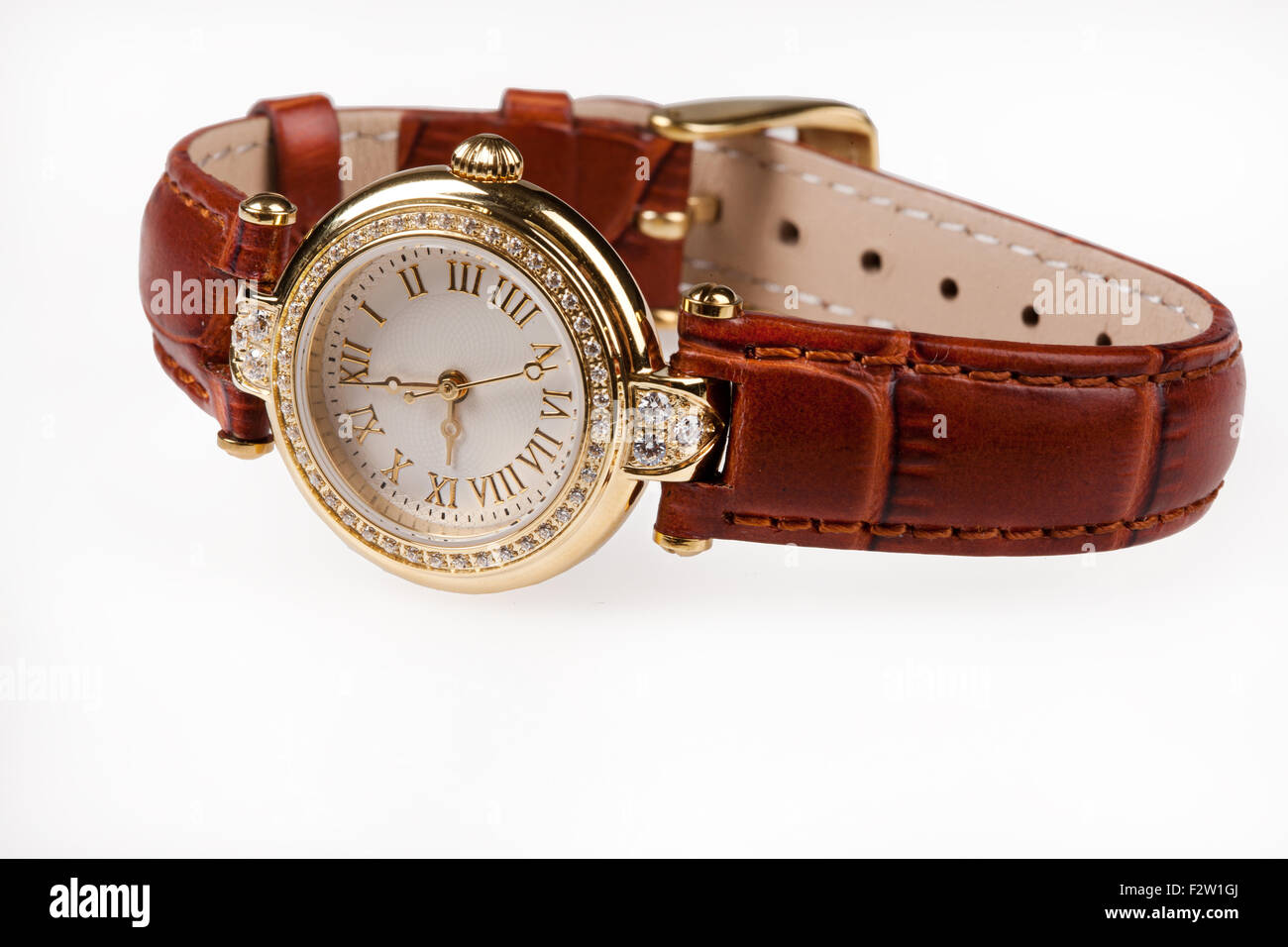 watch wrist clock time arrow dial plate isolated chronometer fashion