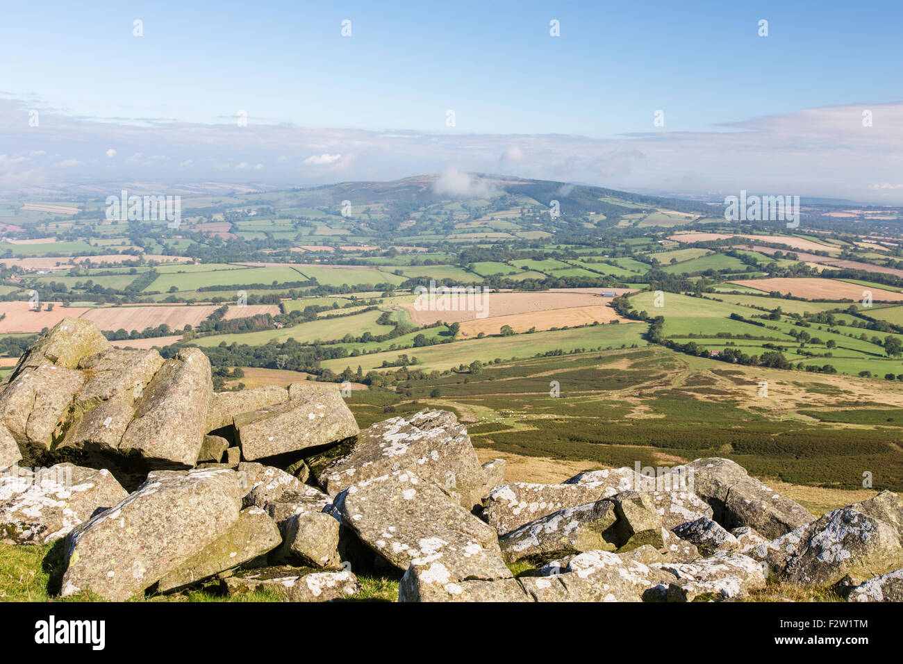 Brown clee hill hi-res stock photography and images - Alamy