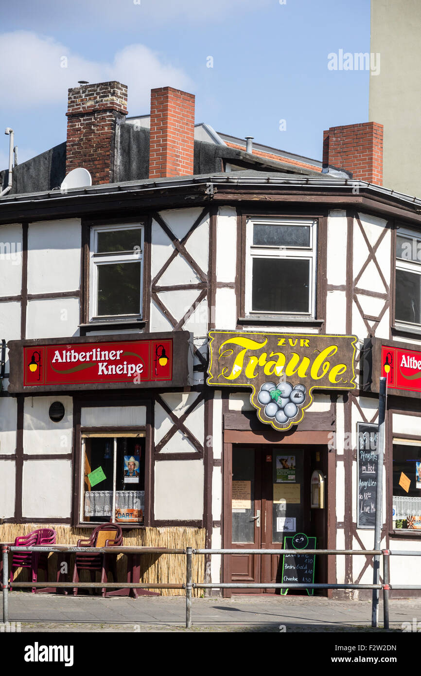 21.05.2015, Berlin, Berlin, Germany - Altberliner Pub in Spandau. 0GB150521D106CAROEX.JPG - NOT for SALE in G E R M A N Y, A U Stock Photo