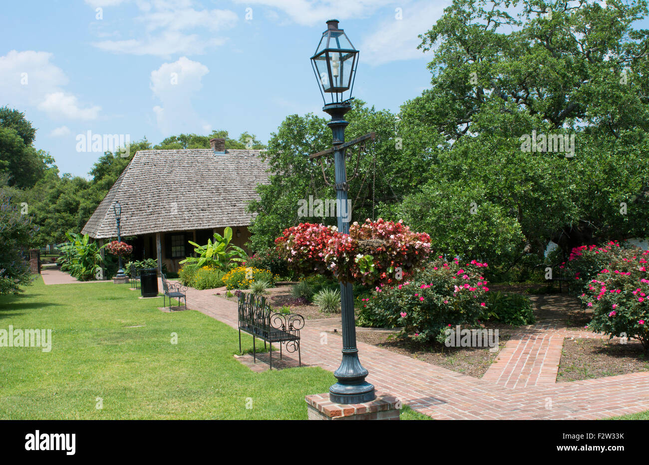 Natchitoches Louisiana famous Roque House on the Cane River built in