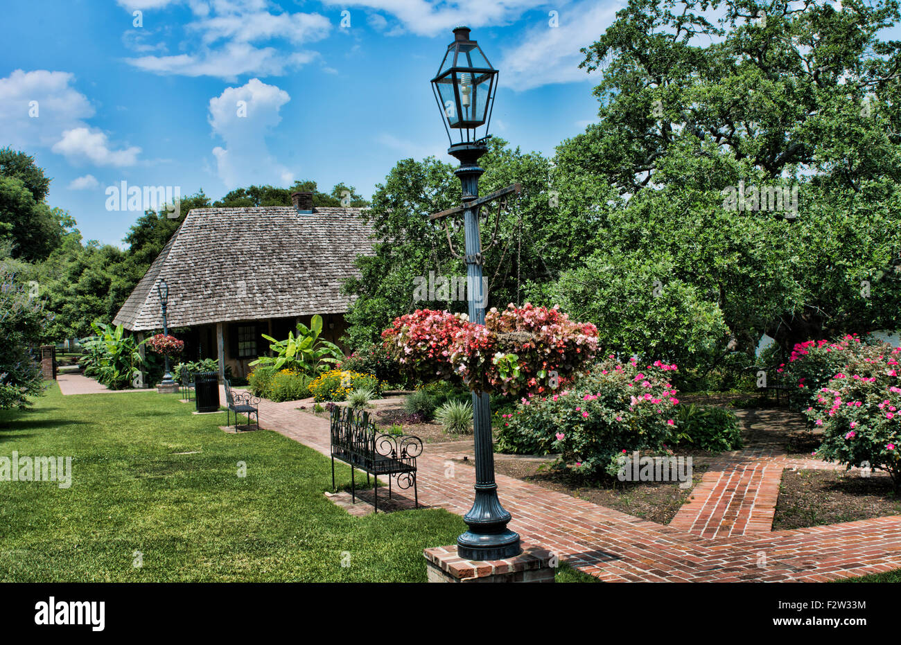 Natchitoches Louisiana famous Roque House on the Cane River built in