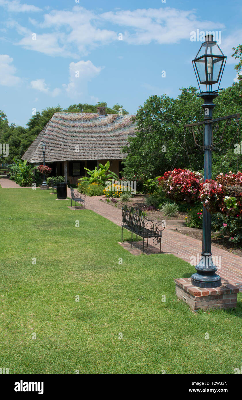 Natchitoches Louisiana famous Roque House on the Cane River built in
