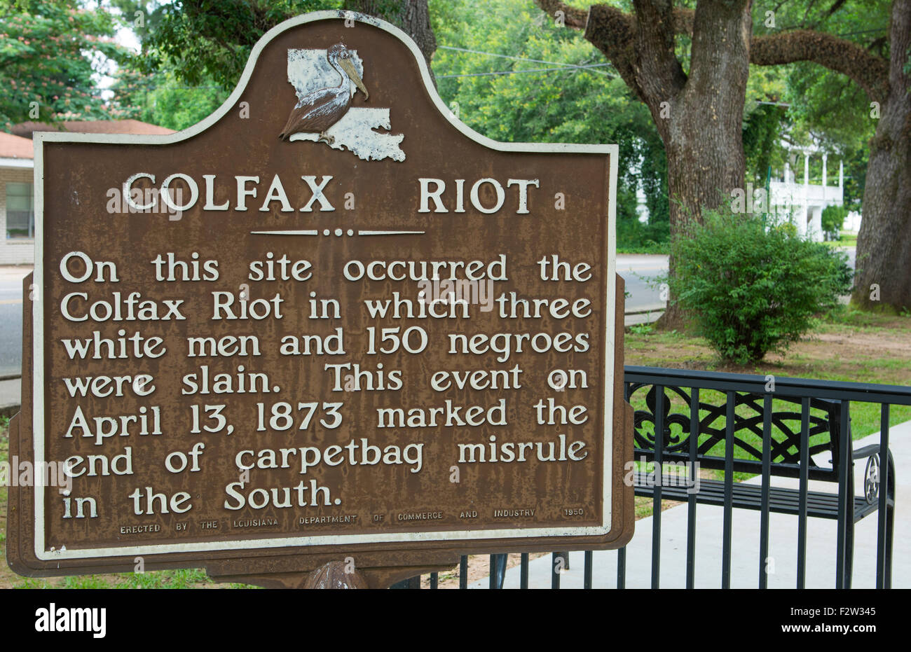 Colfax Louisiana small town famous for Louisiana Pecan Festival