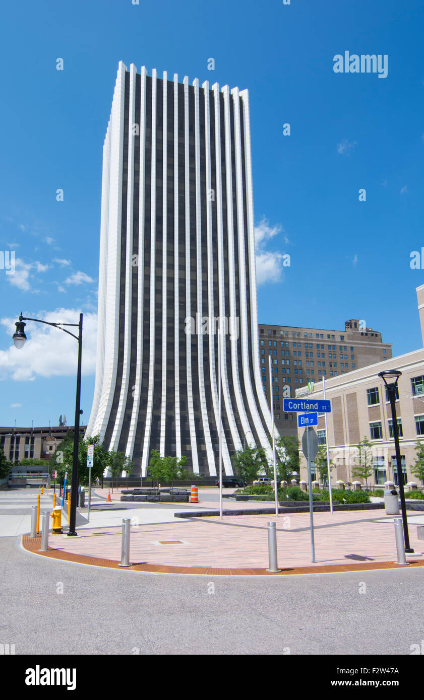 Rochester New York NY downtown city Chase Building skyline skyscraper ...