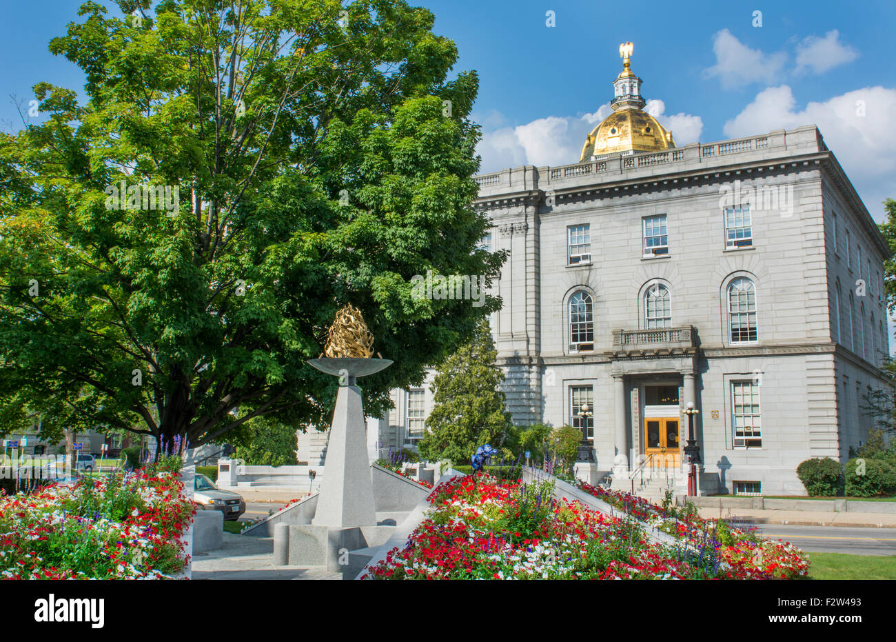 Concord New Hampshire NH downtown city center Capital Building with