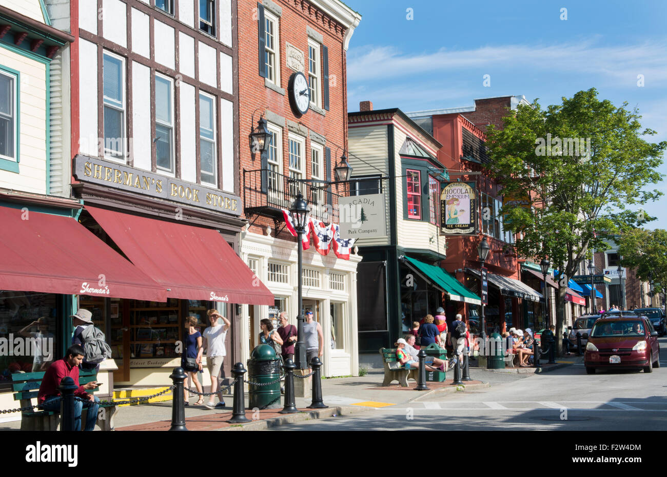 Bar harbor maine shop shopping hires stock photography and images Alamy