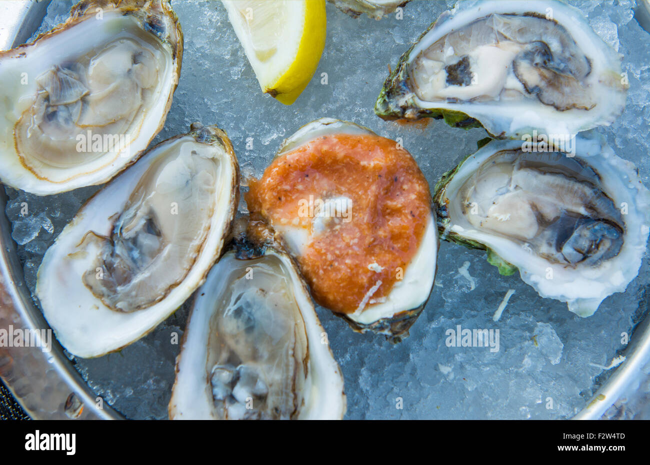 Canada Prince Edward Island, P.E.I. Charlottetown famous PEI Oysters at