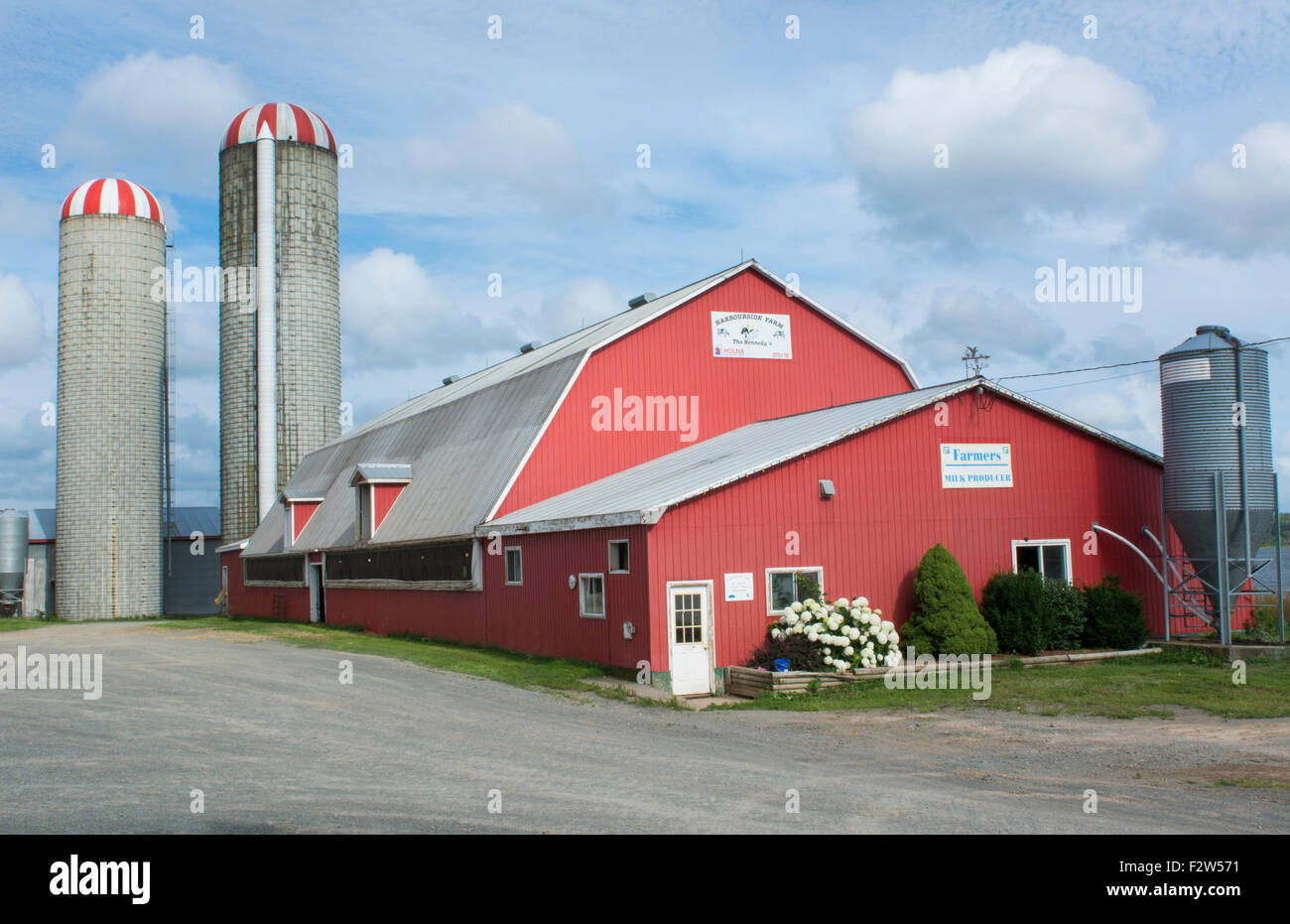 Canada Antigonish Nova Scotia farming a milk products farm called