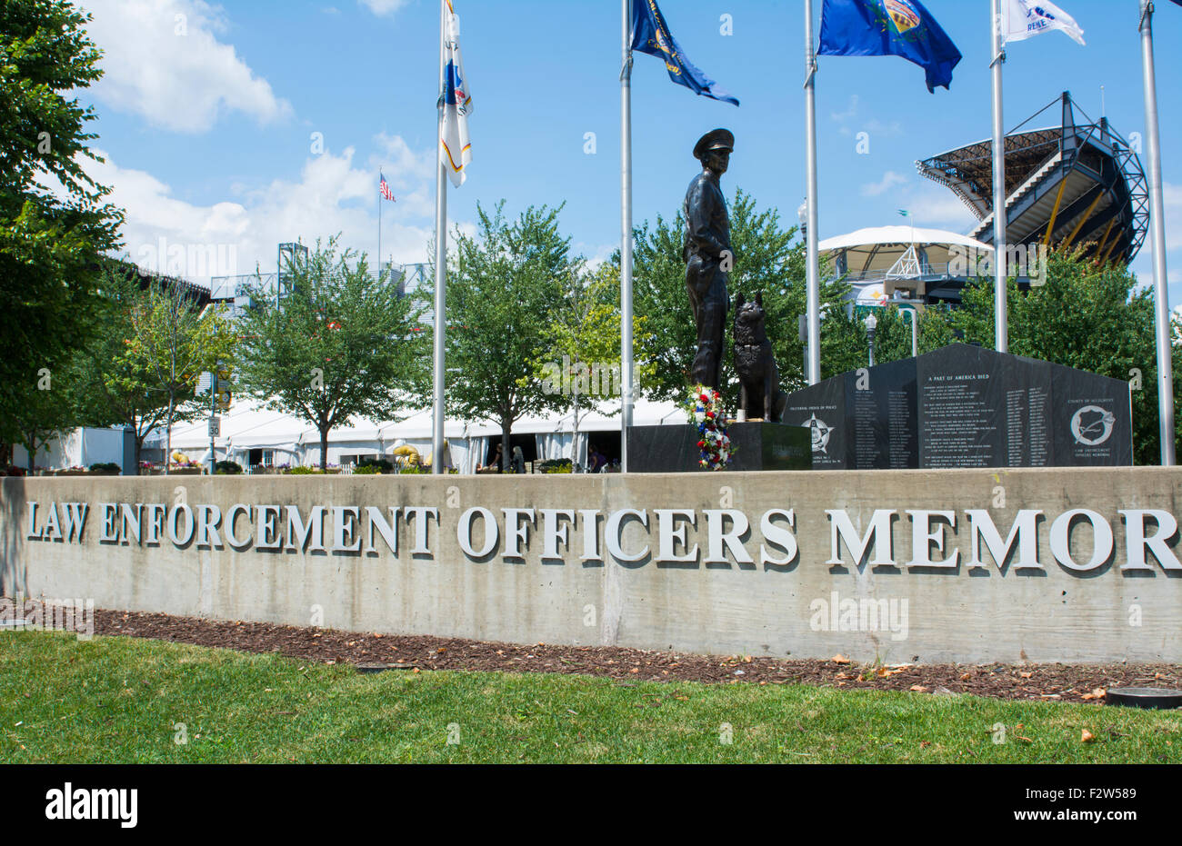 Pittsburgh Pennsylvania PA the new Law Enforcement Officers Enforcement