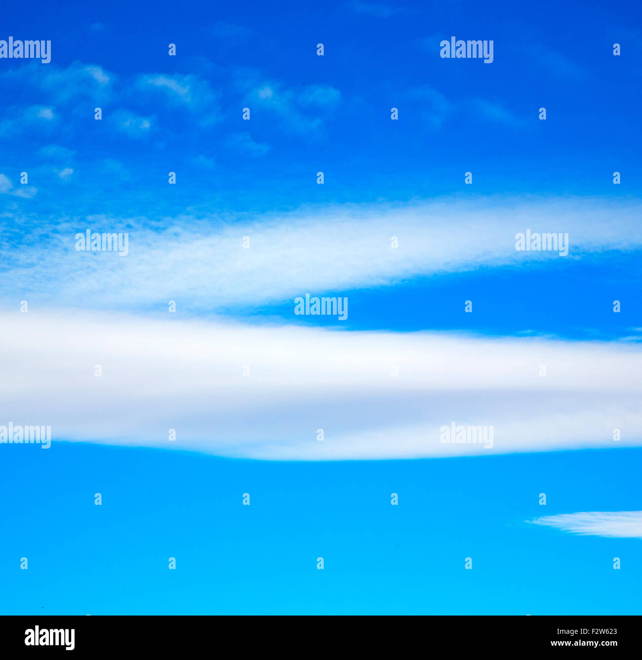 in the blue sky white soft clouds and abstract background Stock Photo ...