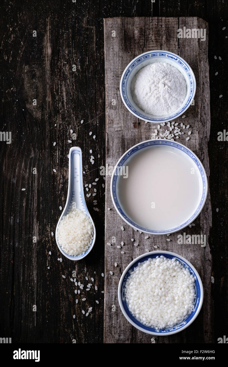 Nondairy rice milk Stock Photo Alamy