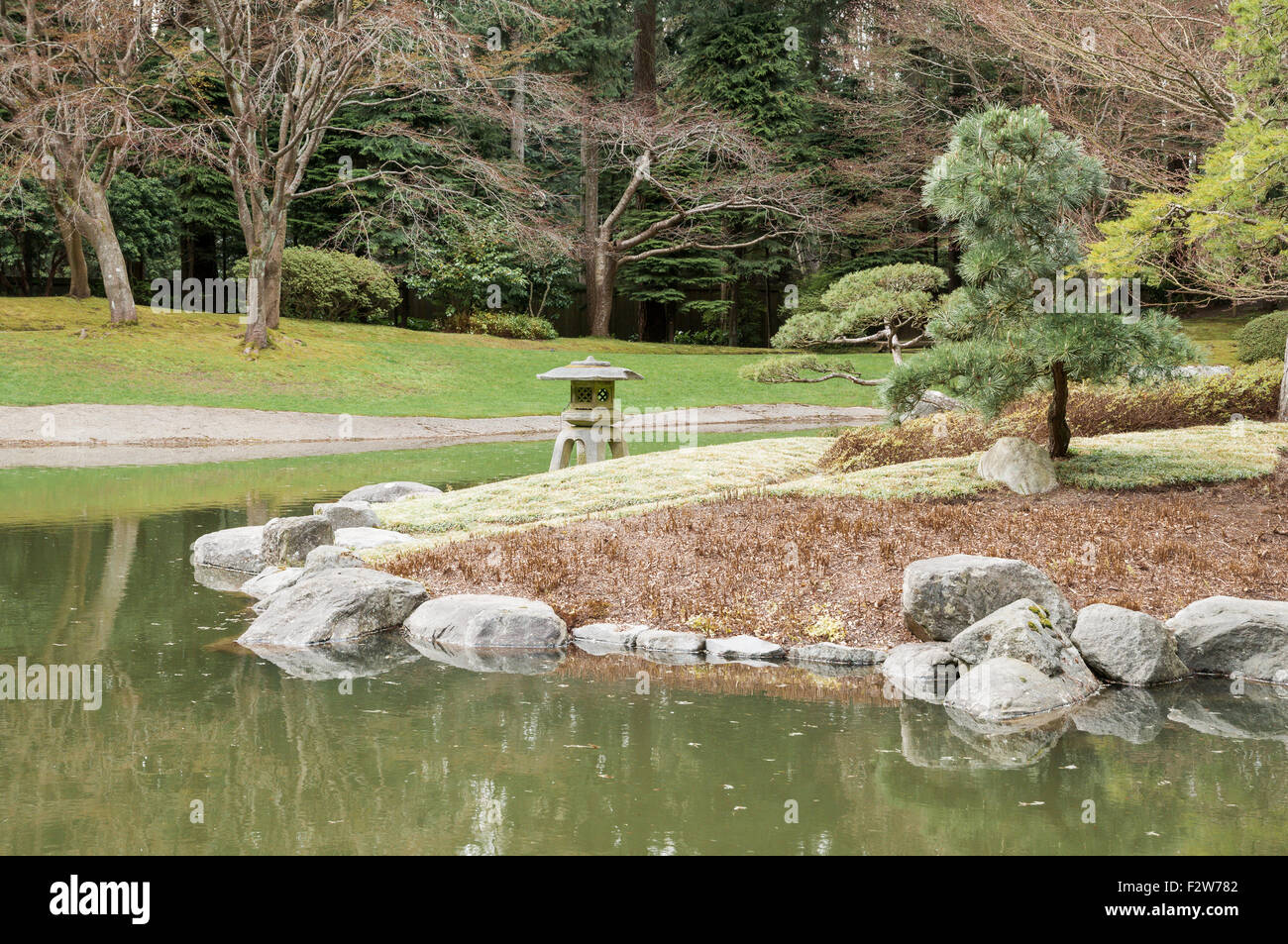 Nitobe Memorial Garden Ubc Vancouver British Columbia Canada