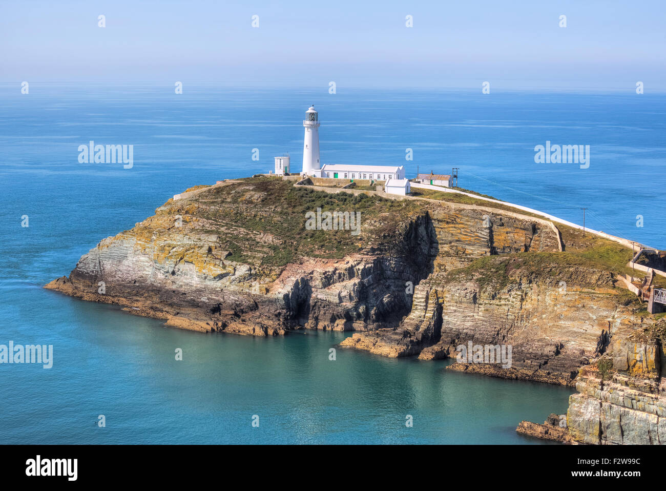 South Stack, Holy Island, Anglesey, Wales, United Kingdom Stock Photo