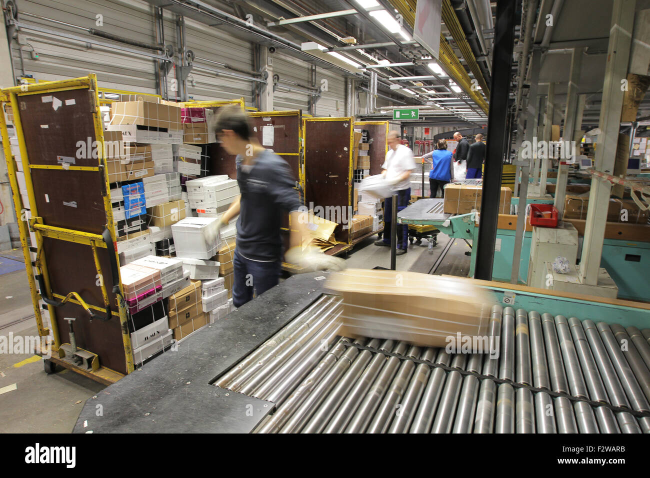 Mail sorting hub hires stock photography and images Alamy