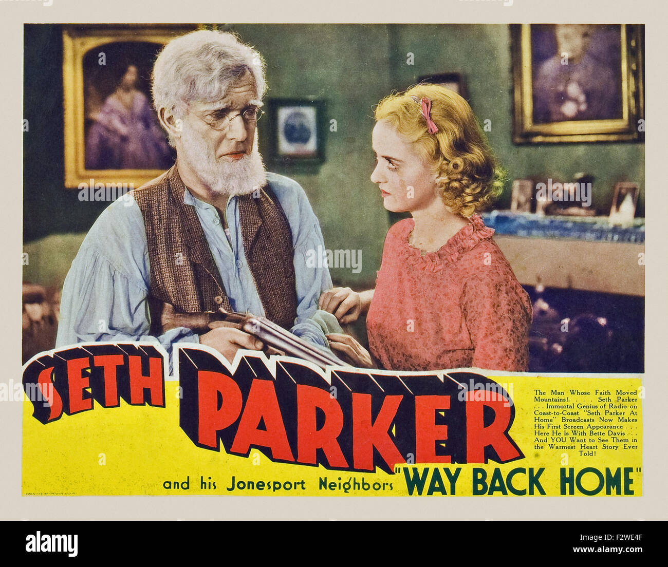 Way Back Home Movie Poster Stock Photo Alamy