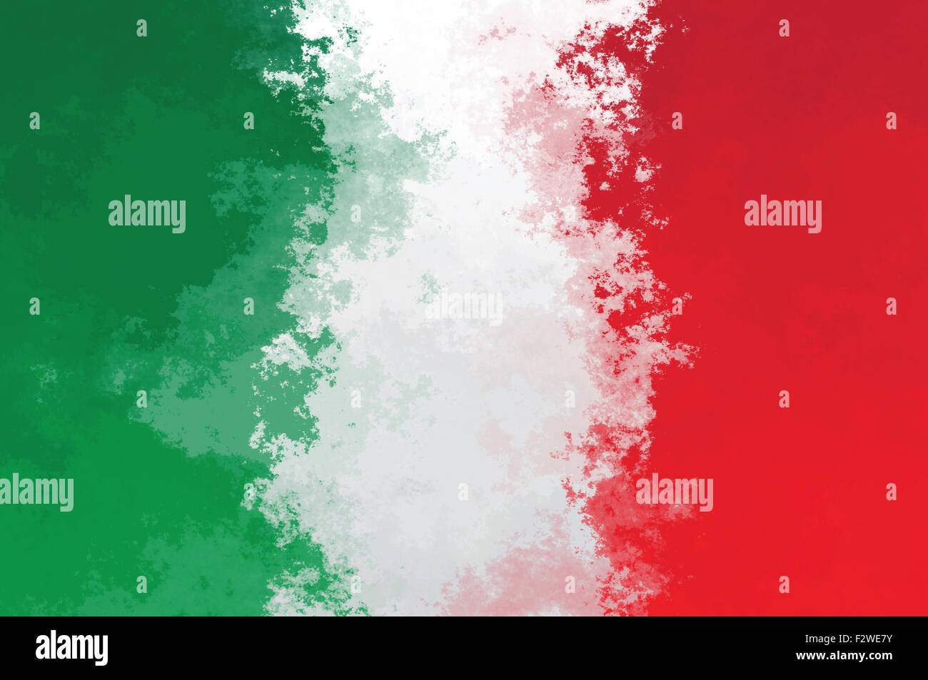 Italian flag - grunge design pattern Stock Photo - Alamy