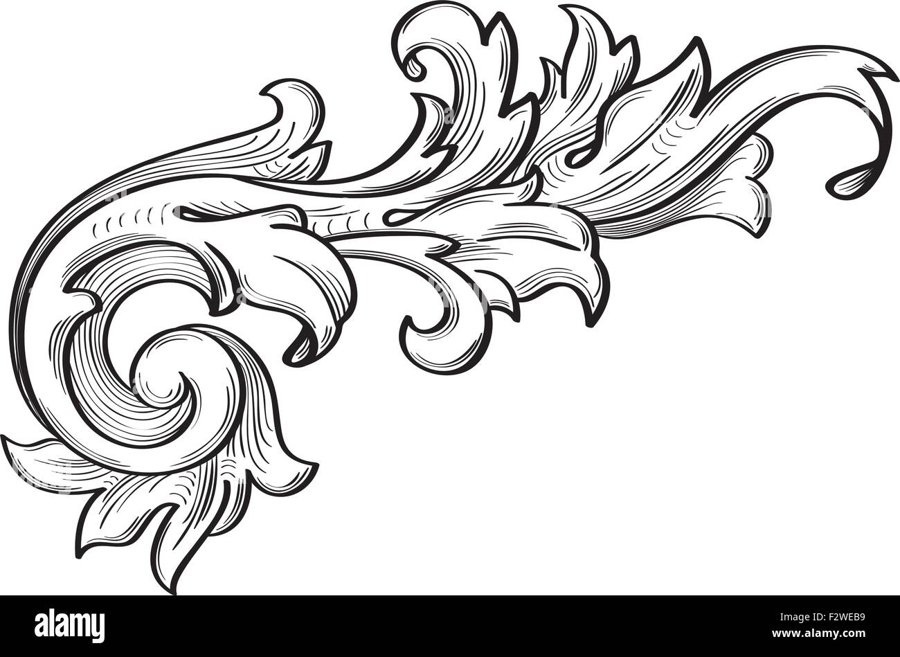Acanthus leaf pattern hires stock photography and images Alamy