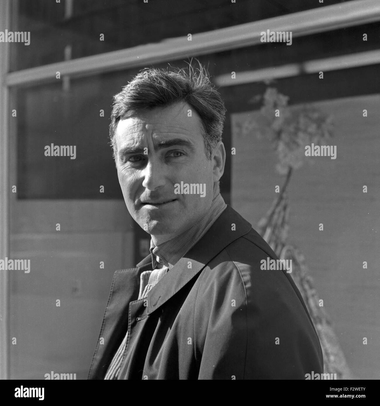 Deutscher Schauspieler Karl Michael Vogler, Deutschland 1960er Jahre. German actor Karl Michael Vogler, Germany 1960s. Stock Photo