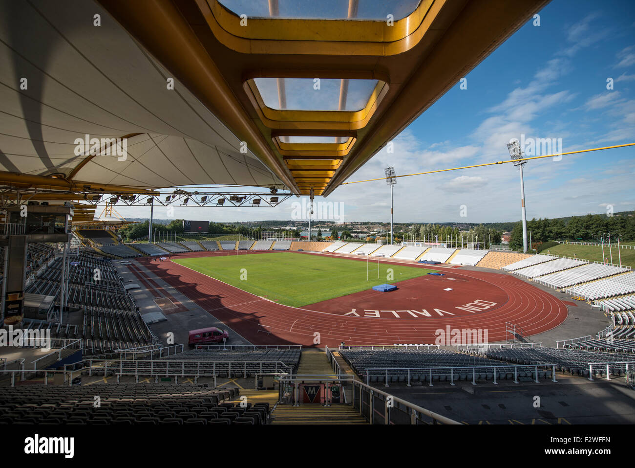 The Don Valley Stadium was a sports stadium in Sheffield, England