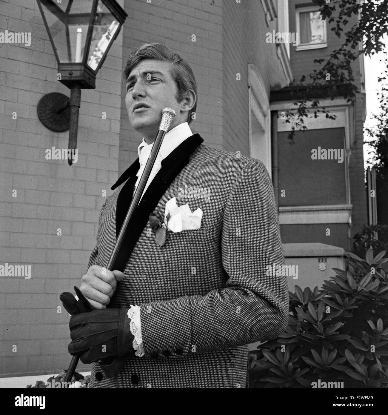 Beau Brummell Esquire and the Noblemen gastieren in Hamburg, Deutschland 1960er Jahre / performing at Hamburg, Germany 1960s. Stock Photo