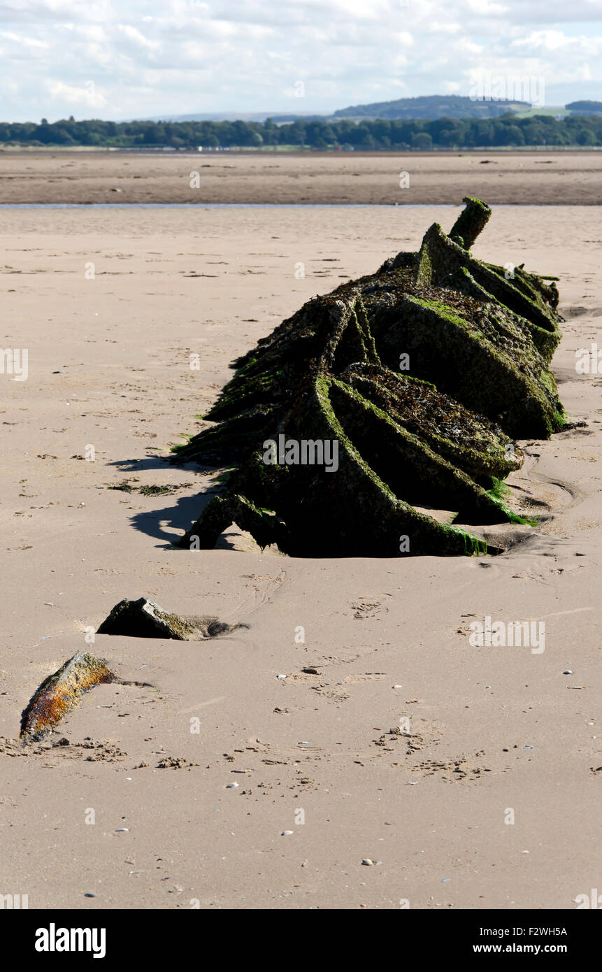 One of two XT Craft (miniature training submarines) that were tethered