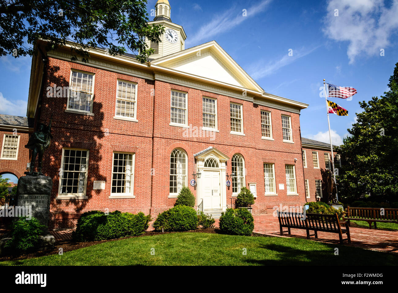 Talbot County Courthouse, 11 North Washington Street, Easton, Maryland
