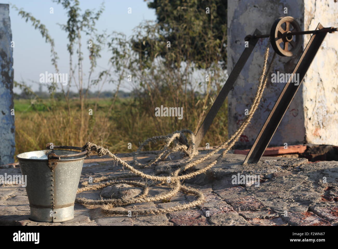 Vintage water well hi-res stock photography and images - Alamy