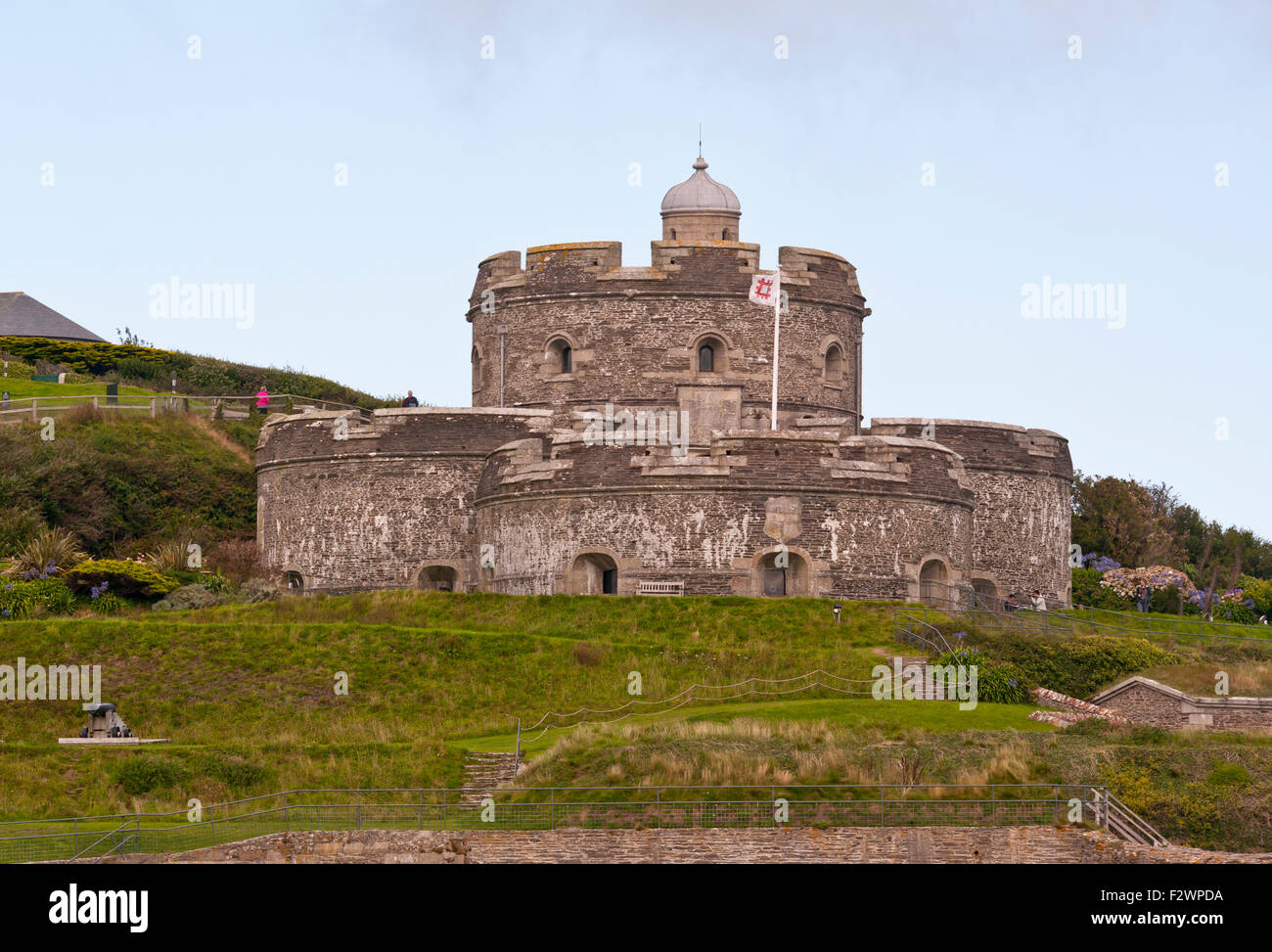 16th Century St Mawes Castle Cornwall England UK Stock Photo