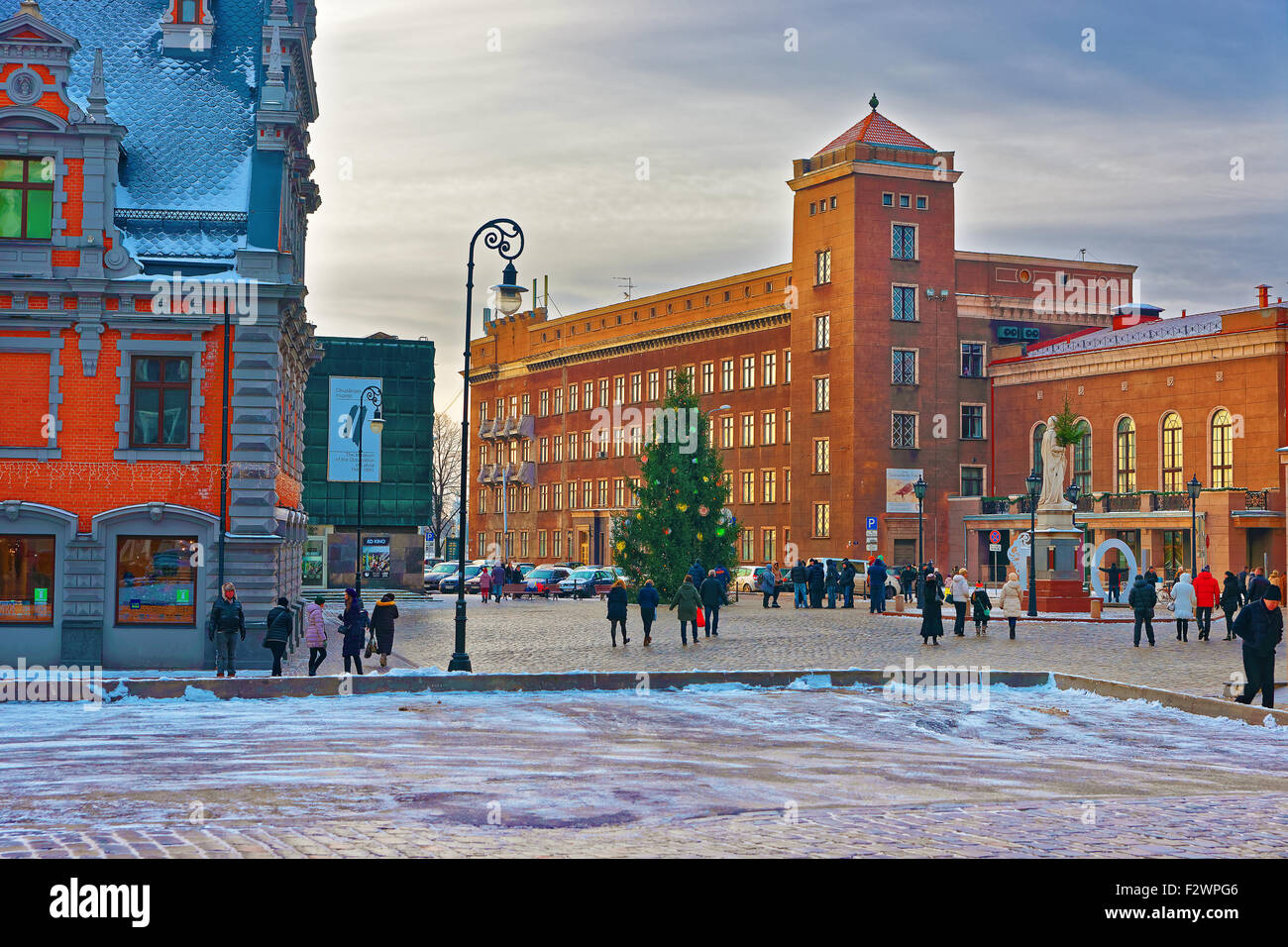 Main building (1958) of Riga Technical University - the oldest ...
