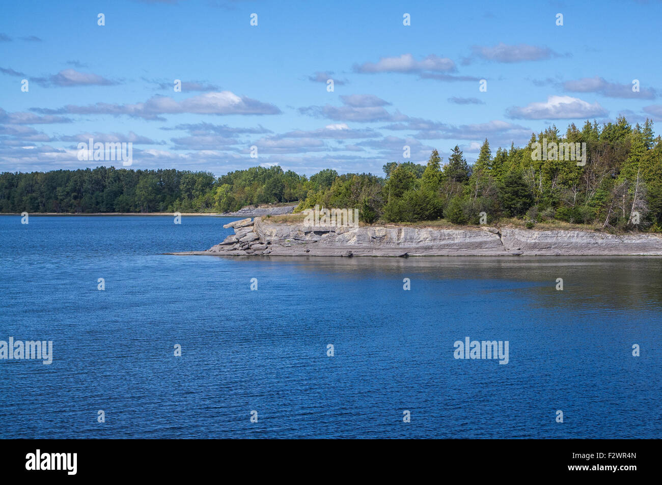 The beautiful Point Au Roche State Park in Upstate NY Stock Photo Alamy