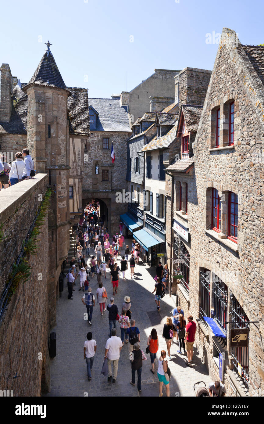 UNESCO World Heritage plaque, Mont Saint-Michel, Normandy, France Stock  Photo - Alamy