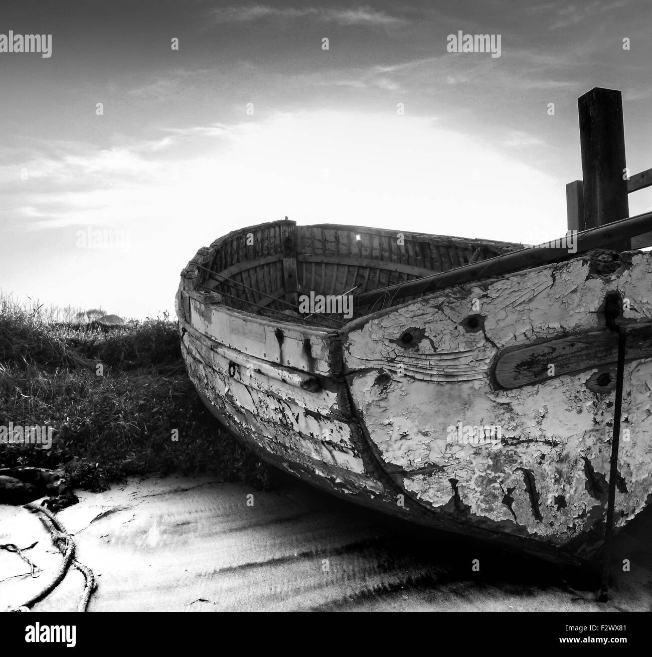 Wooden boats Black and White Stock Photos & Images - Alamy