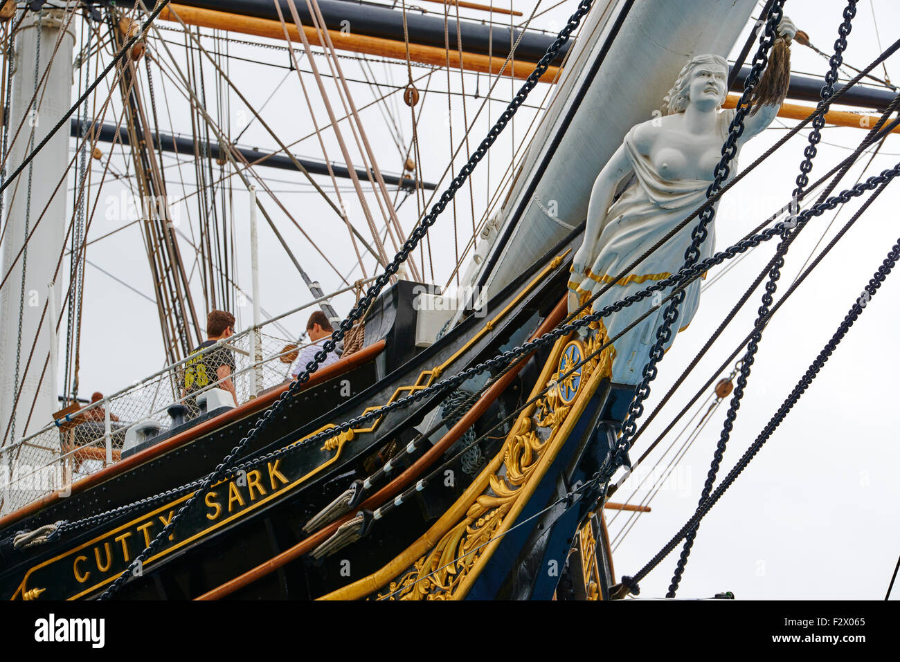 The Cutty Sark, Greenwich Stock Photo