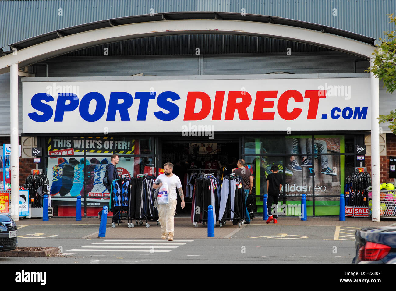 Sports Direct retail store Stock Photo