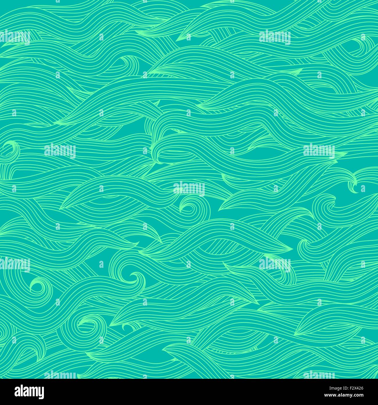 Abstract Green Wave Background Stock Vector Image & Art - Alamy