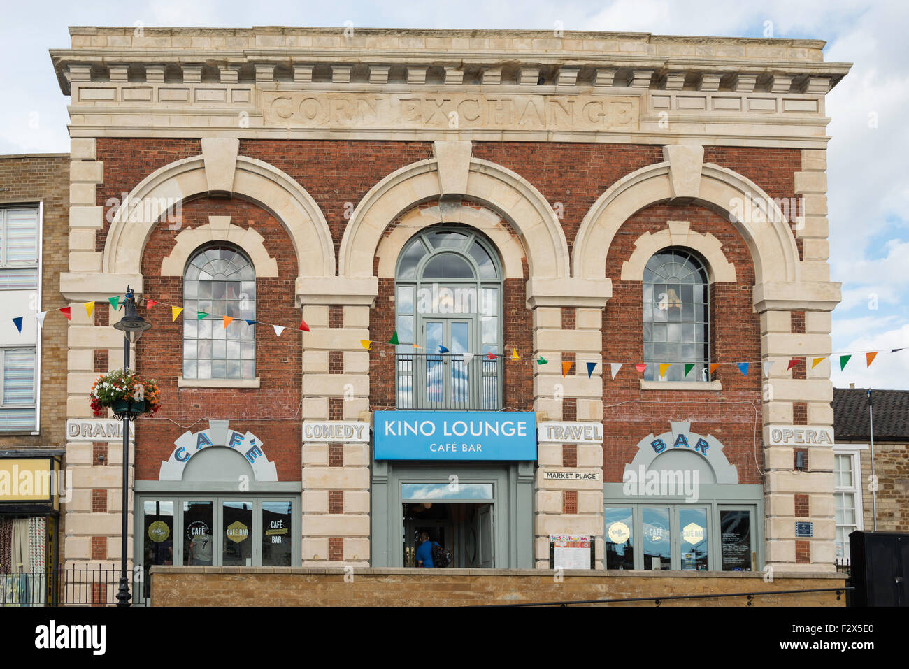 Corn Exchange building (Kino Lounge Cafe), Market Square, Kettering