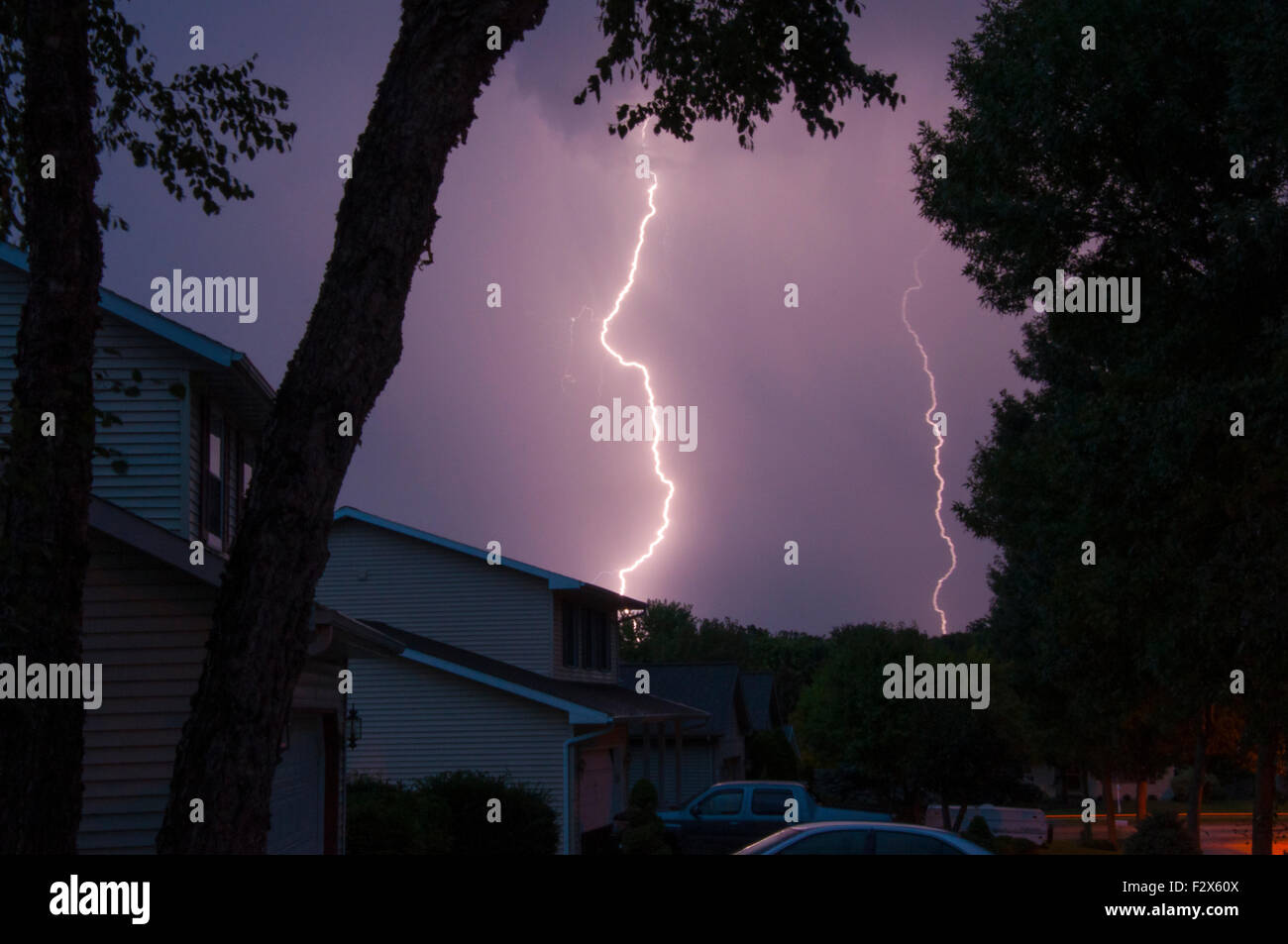 Thunderstorm Stock Photo