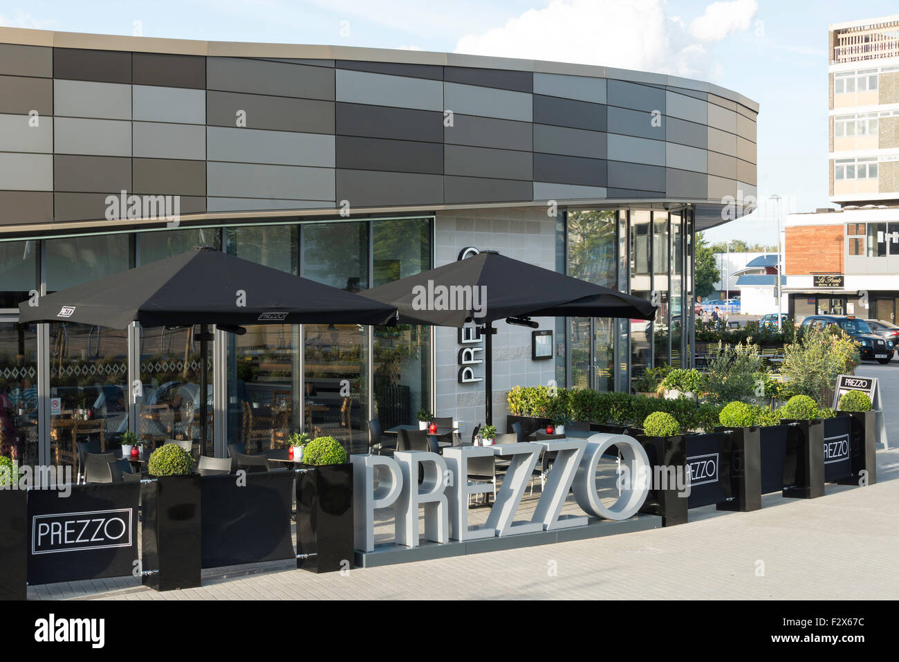 Prezzo Italian Restaurant, James Ashworth Square, Corby, Northamptonshire, England, United Kingdom Stock Photo