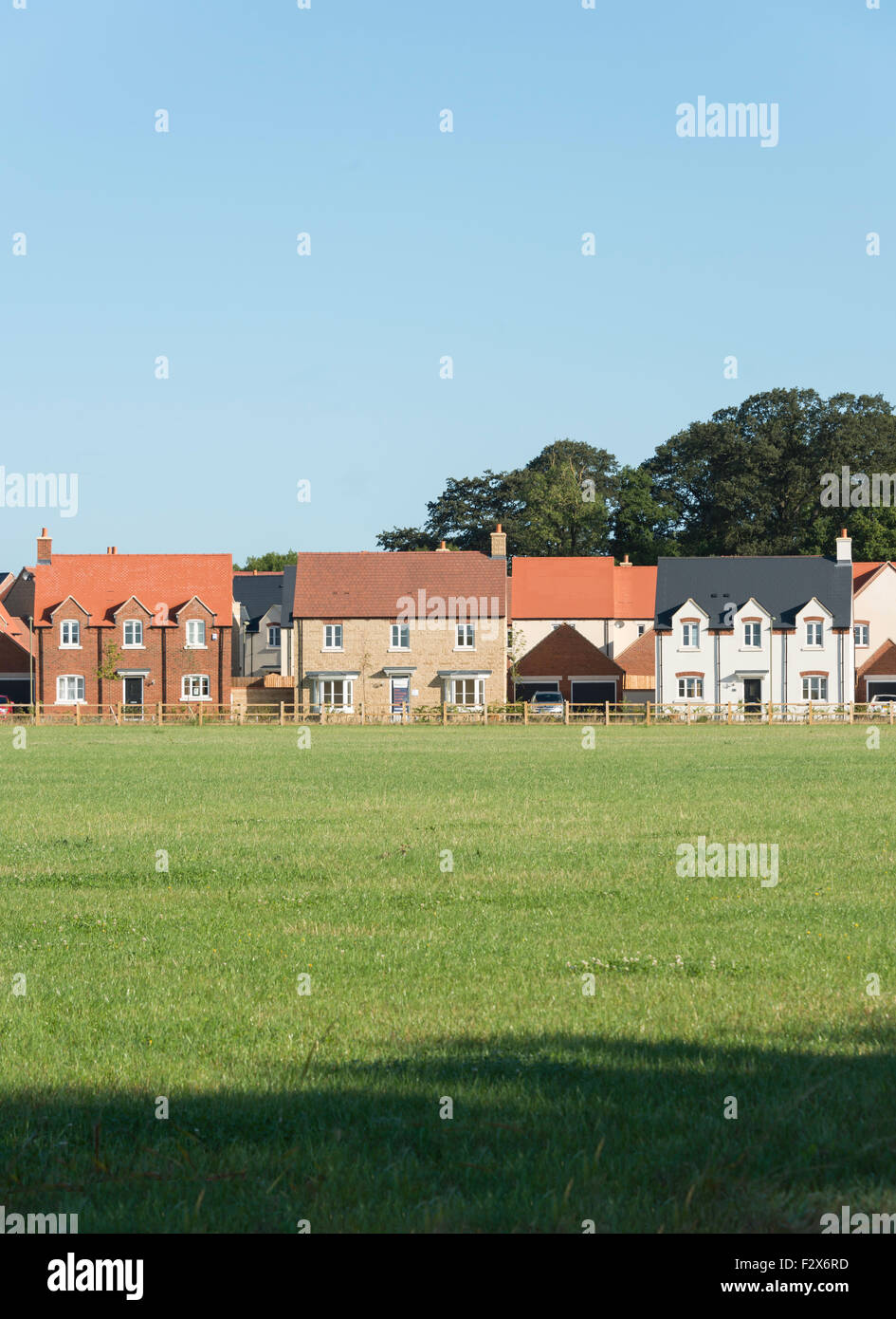 Bellway Saxon Fields new housing development, Bicester, Oxfordshire