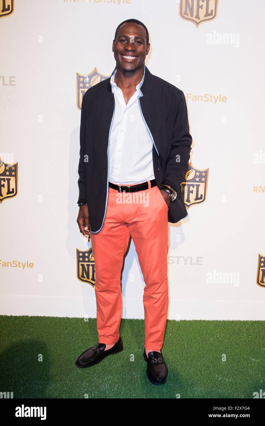 New York, NY, USA. 24th Sep, 2015. Tony Richardson in attendance for NFL Style Showdown, ArtBeam, New York, NY September 24, 2015. Credit:  Abel Fermin/Everett Collection/Alamy Live News Stock Photo