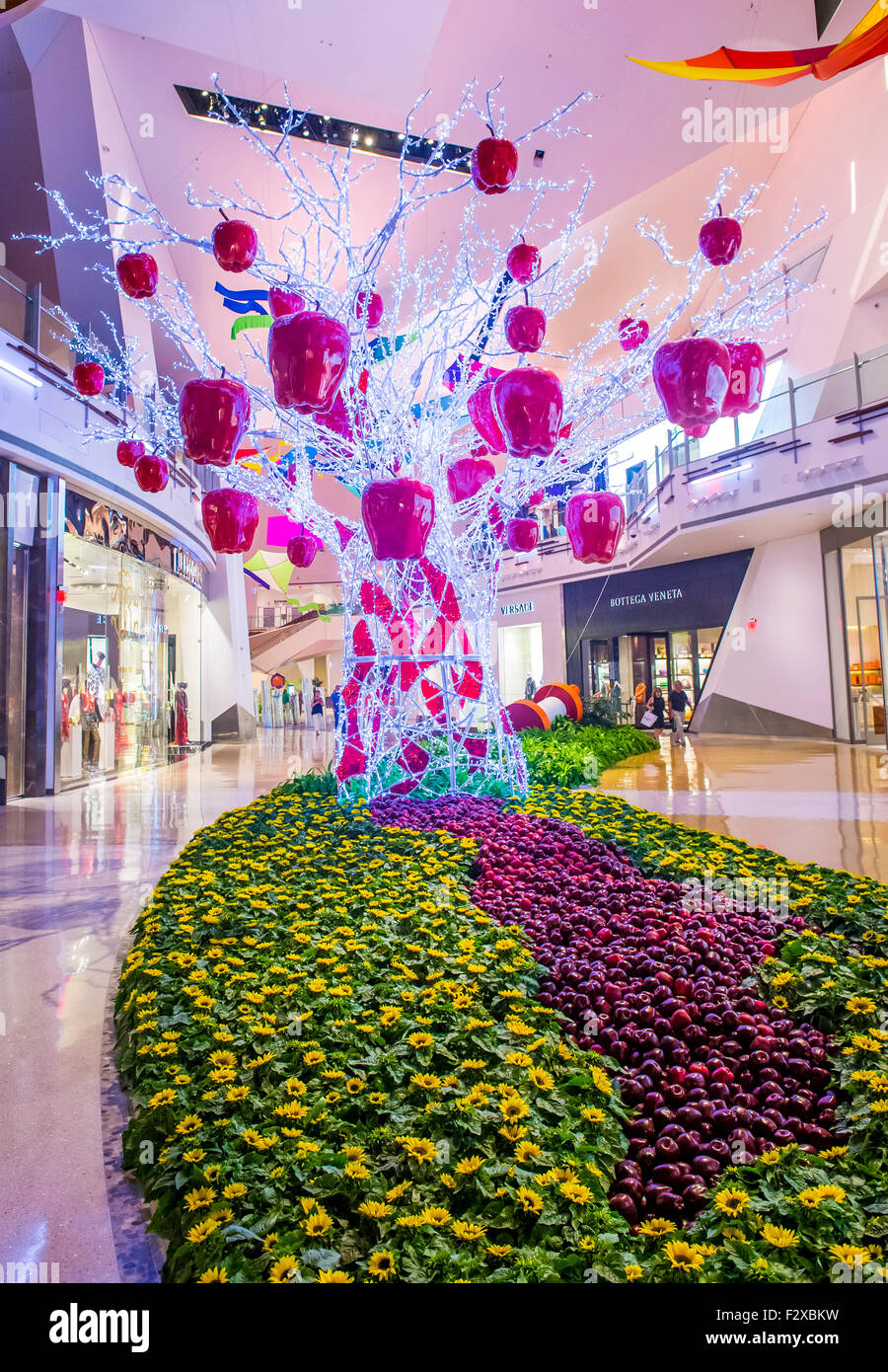 The Crystals mall in Las Vegas strip Stock Photo Alamy