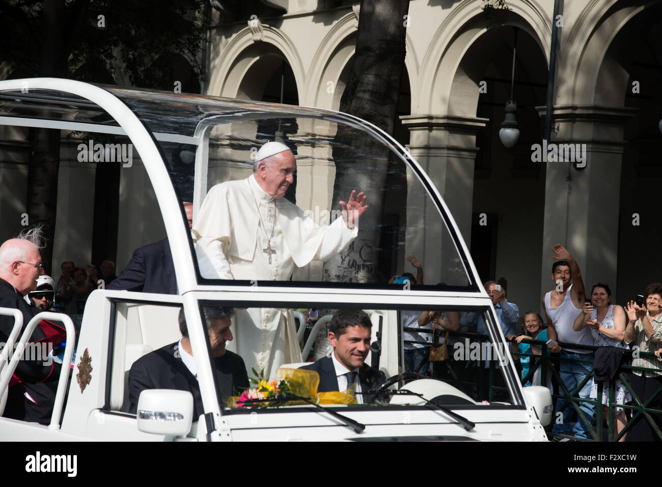 Turin, Italy. 21st June, 2015. Pope Papa Francesco visiting Turin ...