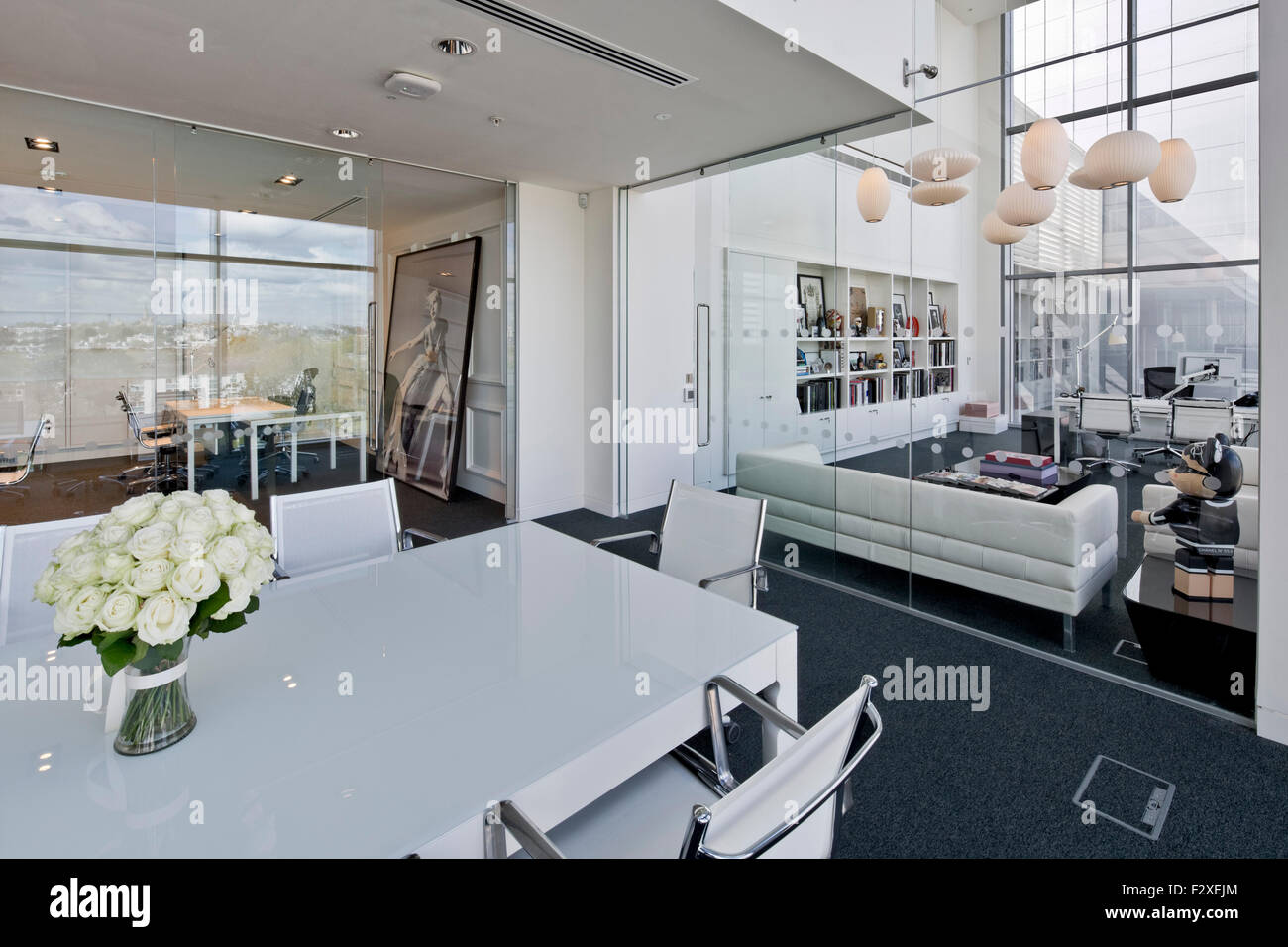 CEO's office suite. NetaPorter offices at the Westfield Centre