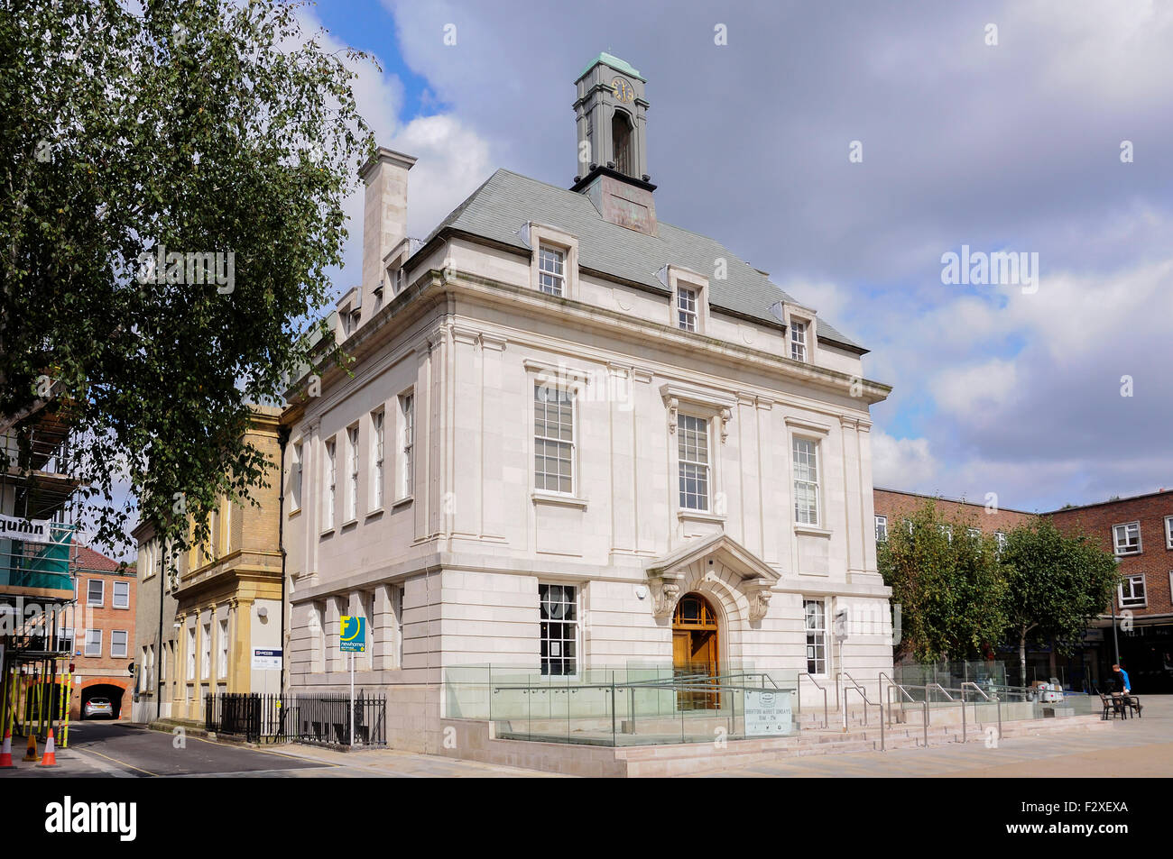 Old Town Hall, Market Place, High Street, Brentford, London Borough of Hounslow, Greater London, England, United Kingdom Stock Photo