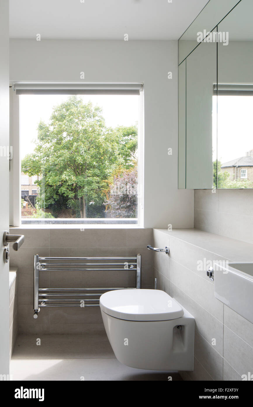 Detail view of bathroom. Private residence, London, United Kingdom