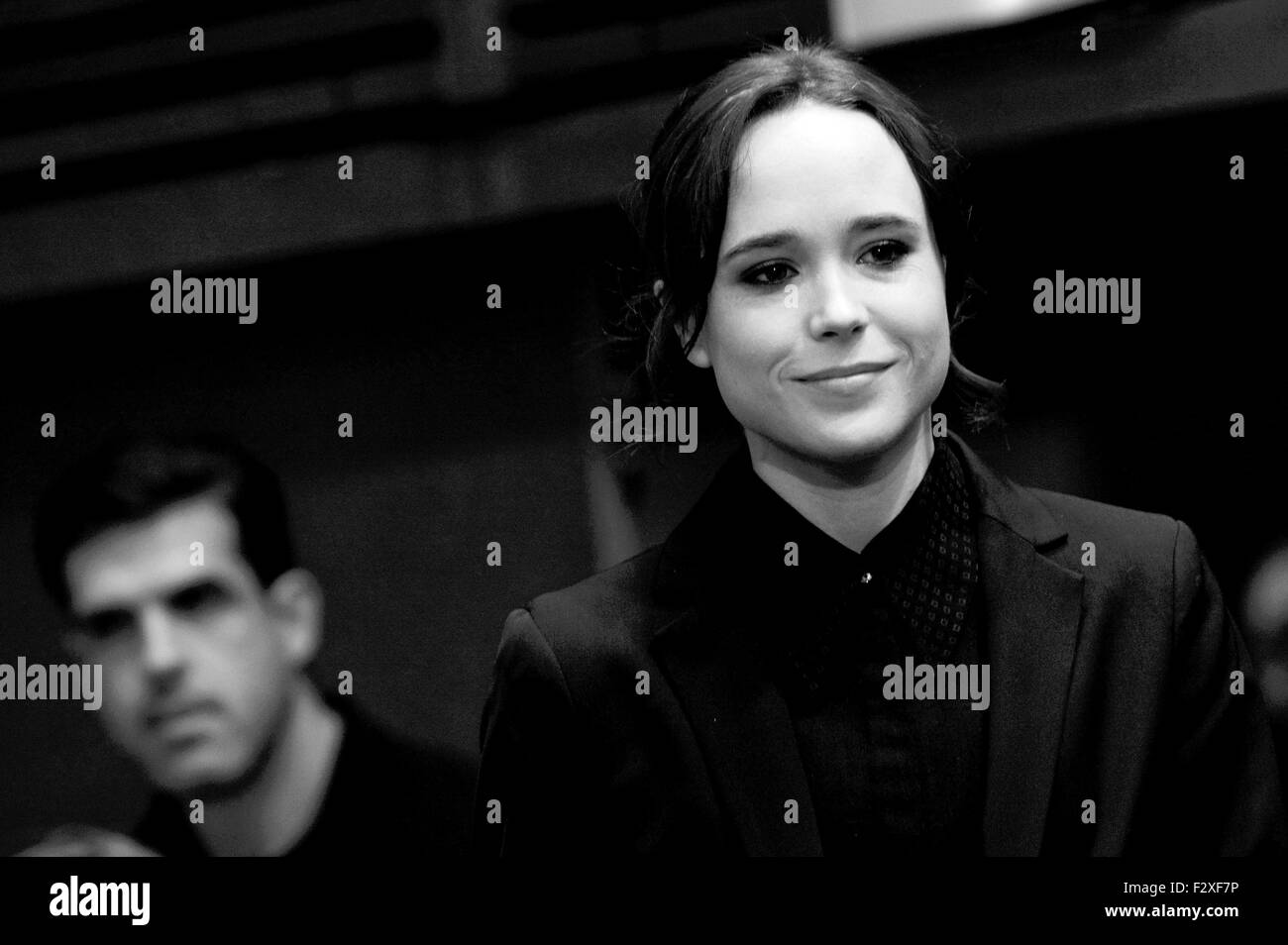 Ellen Page attends the press conference for 'Freeheld' at the 63. International Filmfestival San Sebastian / Festival Internacional de Cine de Donostia-San Sebastián, 24.09.2015/picture alliance Stock Photo