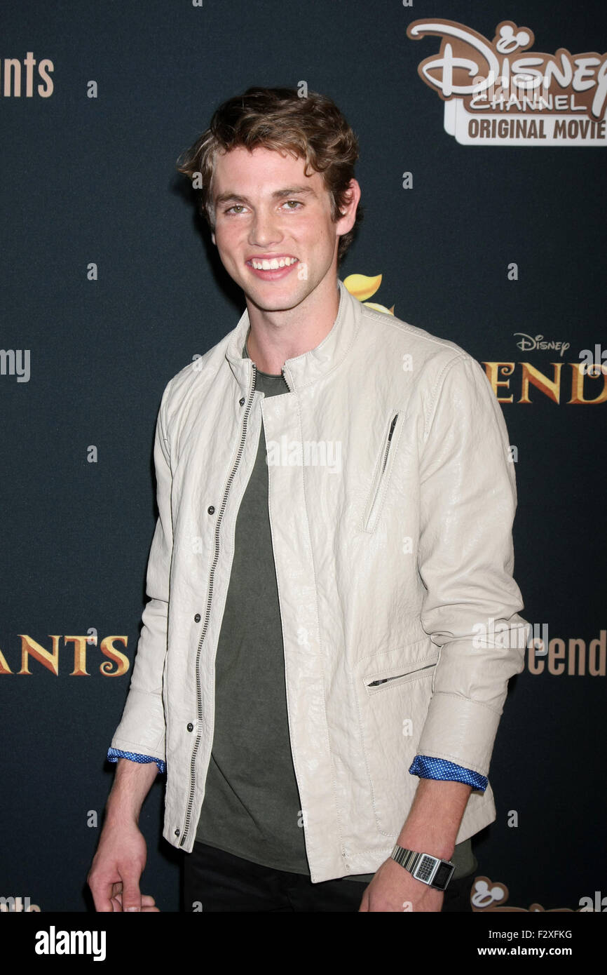 LOS ANGELES, CA - JULY 11: Jedidiah Goodacre attends the premiere of Disney  Channel's 'Descendants 2' on July 11, 2017 in Los Angeles, California.  People: Jedidiah Goodacre Transmission Ref: MNC76 Stock Photo - Alamy