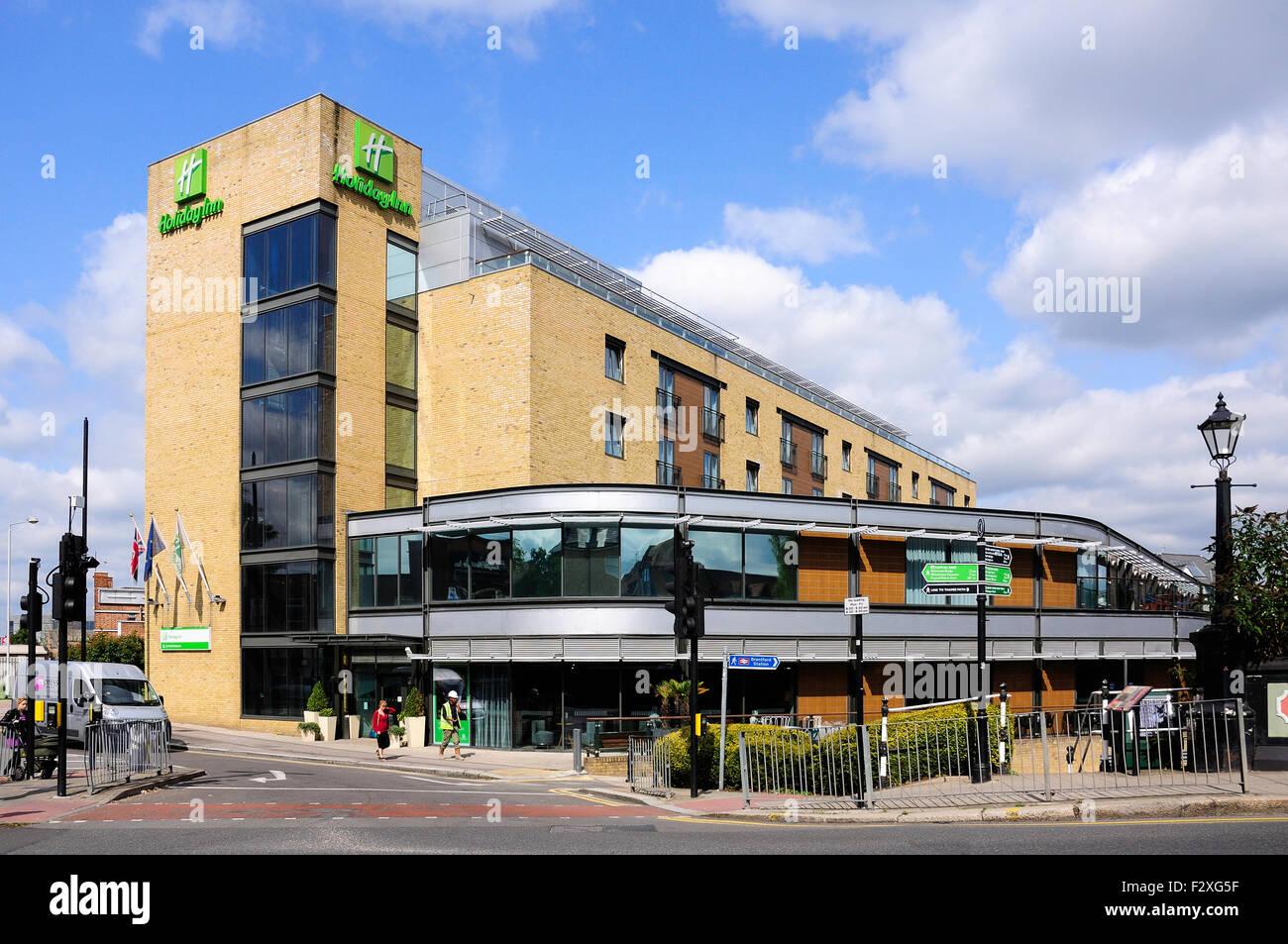 Holiday Inn Hotel, Brentford Lock, Brentford, London Borough of Hounslow, Greater London, England, United Kingdom Stock Photo